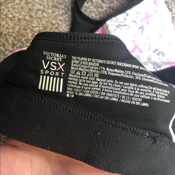VICTORIA’S SECRET— VSX Racerback Sports Bra - Picture 3 of 3